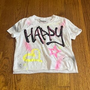 Firehouse Girl’s Happy Graffiti Tee Size XXS